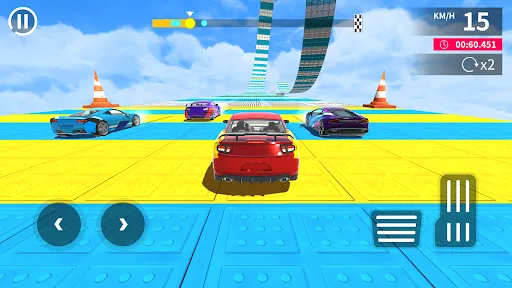 Gameplay screenshot 2 from extreme car race master games - Racing game