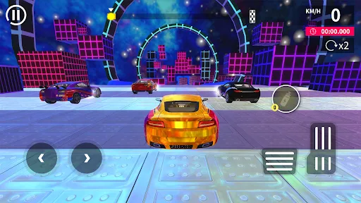 Gameplay screenshot 3 from extreme car race master games - Racing game