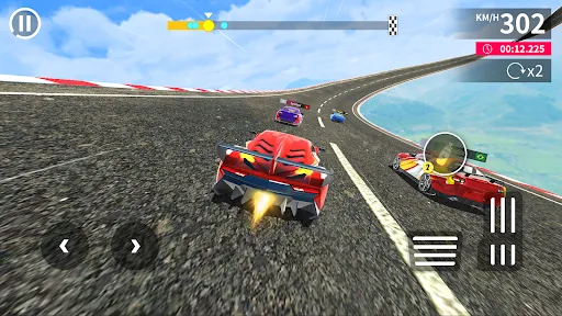 Gameplay screenshot 4 from extreme car race master games - Racing game